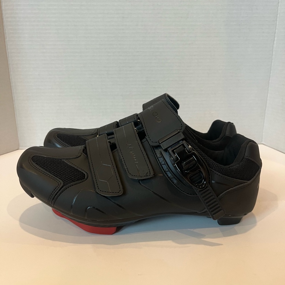Kescoo black unisex cycling shoe 41